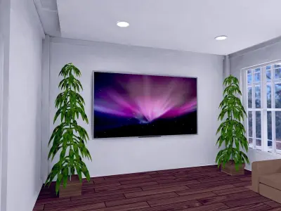 TV SHC Quick Office LM Low-poly 3D model