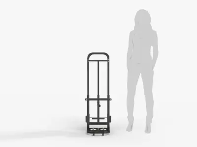 Stairs Climbing Cart 3D model