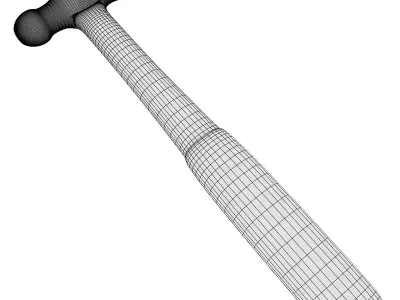 Ball Peen Hammer 3D model purchase