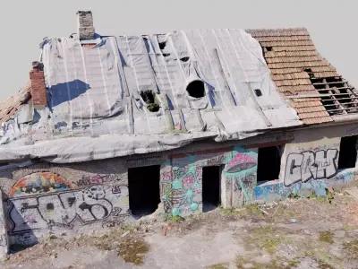 Abandoned-Soviet-Base-Building-2 3D model