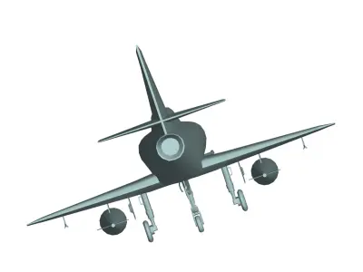 McDonnell Douglas F-4 Phantom II 3D model get
