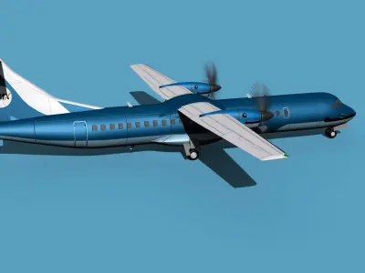 ATR  ATR-72-600 Amakusa 3D model