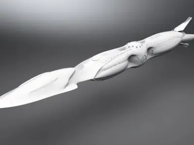 Seaquest Submarine Scale model 3D print model