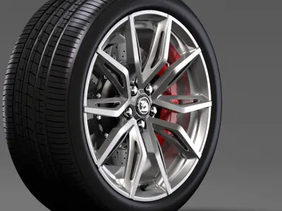 HSV GTS Maloo GEN F2 wheel 2017 3D model
