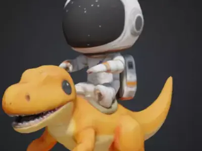 Cosmic dino adventure 3D print model