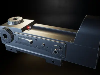 AAA Kobra RDS Game Ready PBR Low-poly 3D model