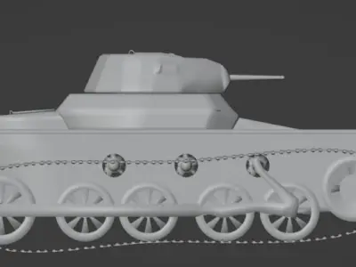 Panzerkampfwagen I Ausf A 3D model