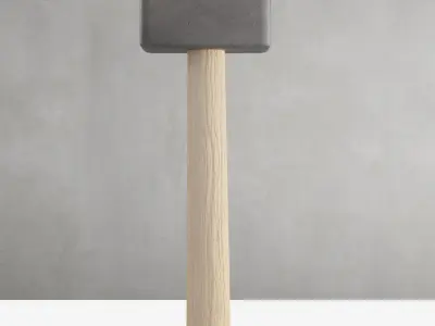 Heavy Hammer Low-poly 3D model