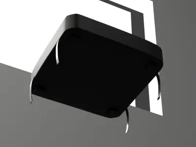 Electronic Push Button Switch 3D model