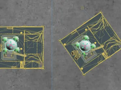 China launch vehicle 3D model