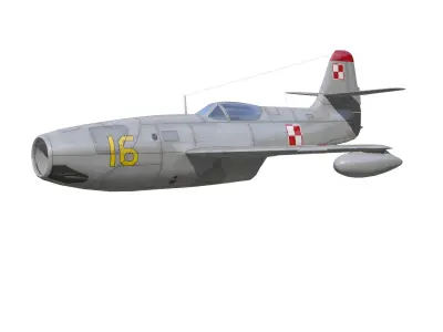 yakovlev yak 23 3D model purchase