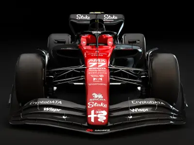 F1 Alfa Romeo C43 Season 2023 3D model