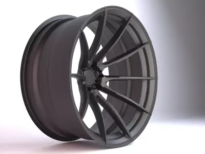 AL13 D010 Monoblock Wheel Low-poly 3D model