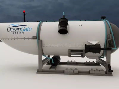 OceanGate - TITAN Submarine 3D model