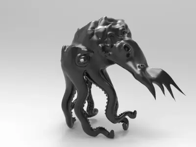 King Octopus 3D model