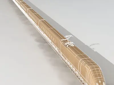 Etr frecciarossa 3D model