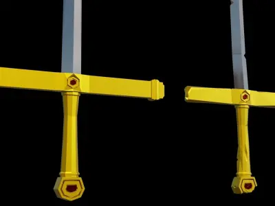 Sword Pack 1 Free low-poly 3D model