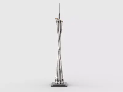 Canton Tower  3D model