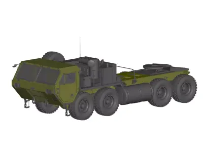 Heavy Expanded Mobility Tactical Truck 3D model