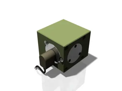BEVEL GEARBOX Free 3D model