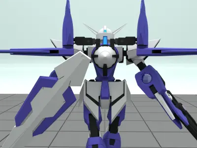  CB-001-5 Eyes Gundam 3D model