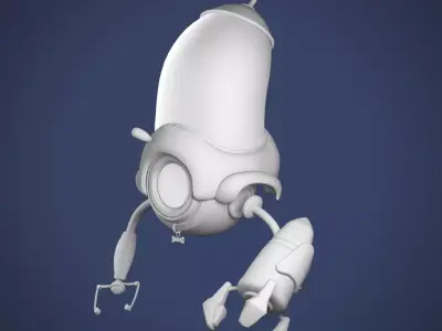 Little Robot 3D model get