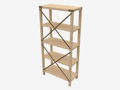 Urban Industrial Bookshelf Andersen 3D model