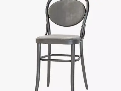 Michael Thonet 20 Era Commercial Bentwood Bar Chair 3D model