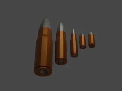 Low Polly ammo pack DRG inspired Low-poly 3D model