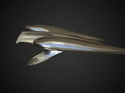 chrysler logo 3D model