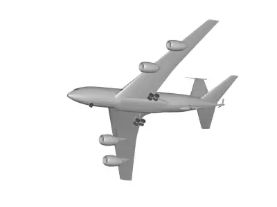 Boeing KC-135 Stratotanker 3D model buy