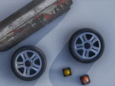 Rim regular car 3D model