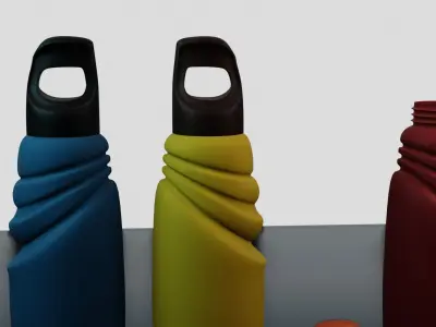 Sports water bottle  Free 3D model
