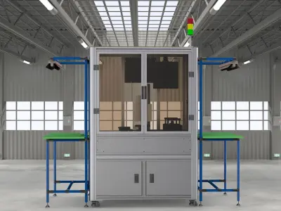 Laser marking machine 3D model by forestlsls