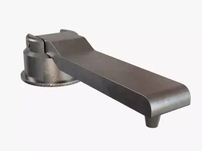 Industrial Mechanical Lever Rocker Arm 3D model