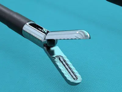 Laparoscopic Grasper Instrument 3D model