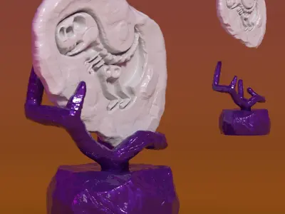 fosil - fossil Free 3D print model