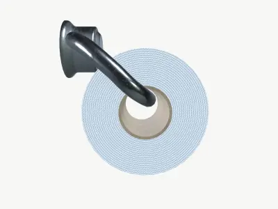 Toilet Paper Holder 3D model purchase