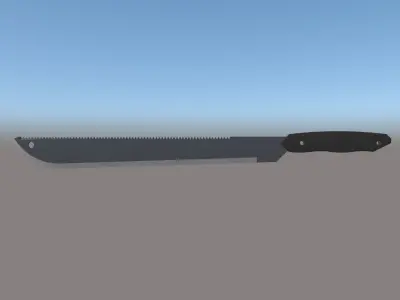 Intario ICK-Machete-P5 Low-poly 3D model