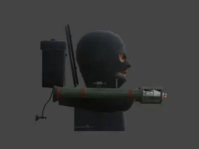x SKIBIDI 3D model