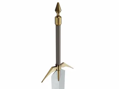 Sword claymore 3D model