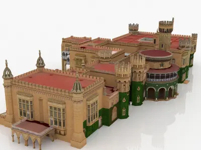 Bangalore Palace India 3D model