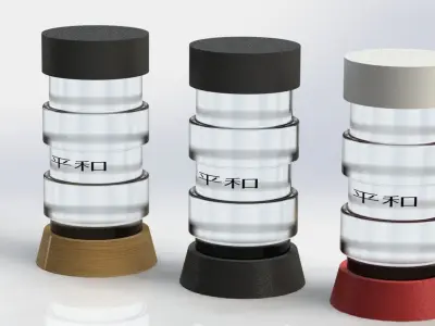 Bottle Design 6 3D model