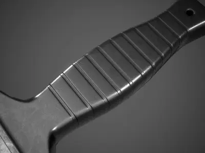 Knife - LowPoly Low-poly 3D model