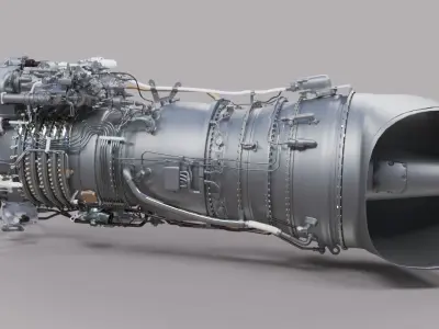 Heli Engine 3D model