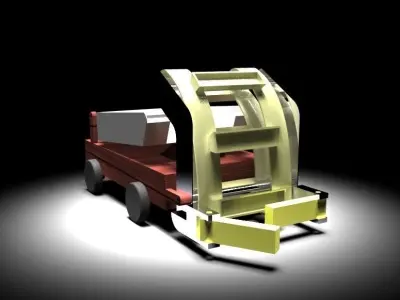 Bot Design Concept Free 3D model