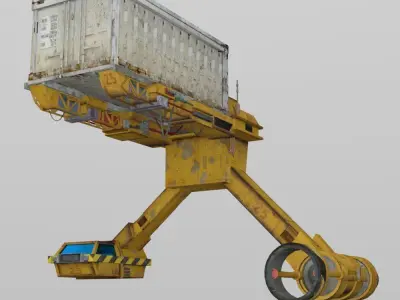 StarTug - Wavefront obj format 3D model