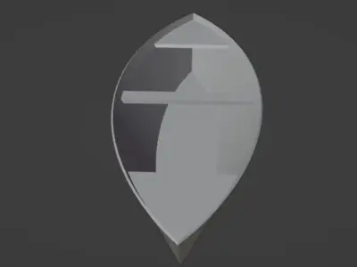 Indian desi boat non coloured 3D model