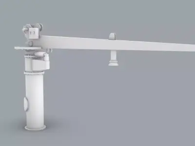 Palfinger Crane 2 Low-poly 3D model