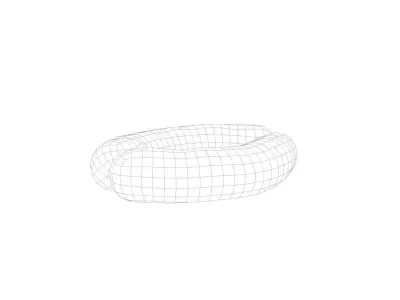 Raw Pork Sausage Free low-poly 3D model